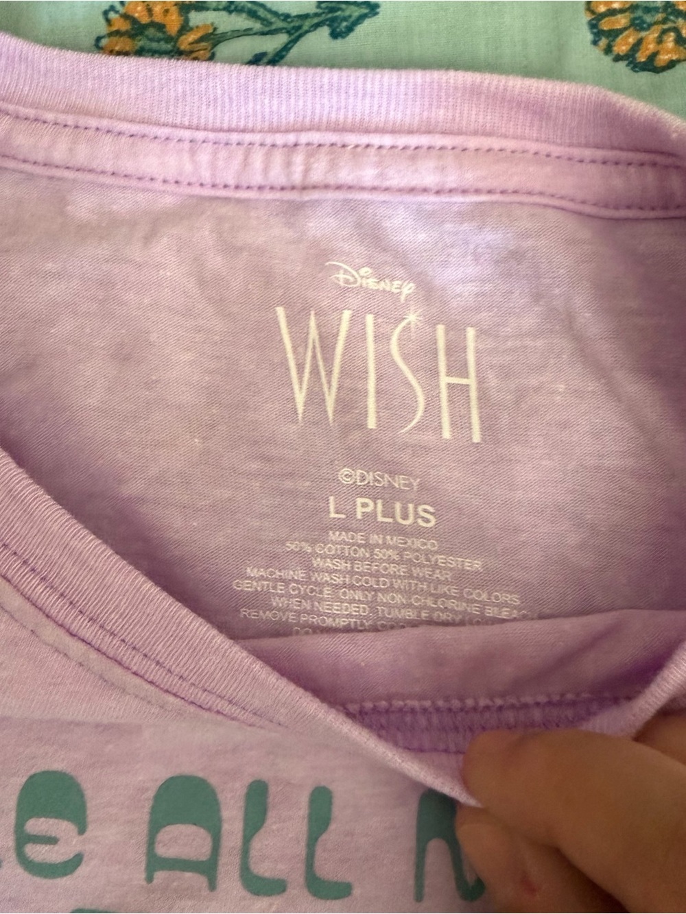 Disney Girls' Pink 'We Are All Made of Stardust' Graphic Tee - Picture 2 of 2